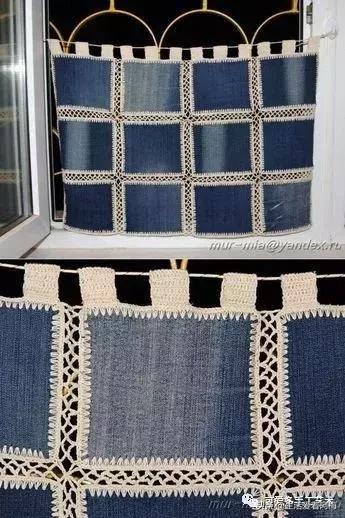 牛仔裤旧物改造手工制作小学生,废旧牛仔裤各种改造图解