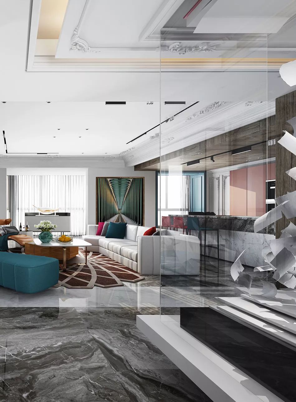 原创轻奢复古风,现代轻奢风格分享实景案例