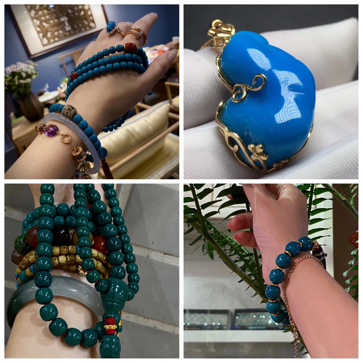 老绿松石与新绿松石价格对比,真正的绿松石价格是多少