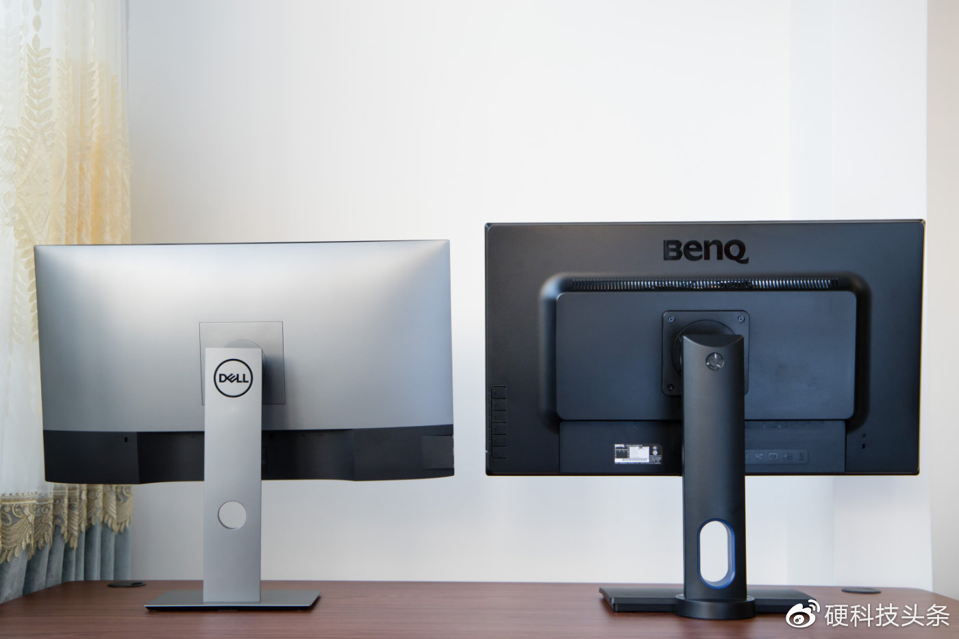 明基pd2700q和戴尔2722dx,明基pd2706u磨砂和苹果显示器对比