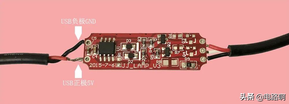 led台灯内部结构图,18650led台灯拆解图解