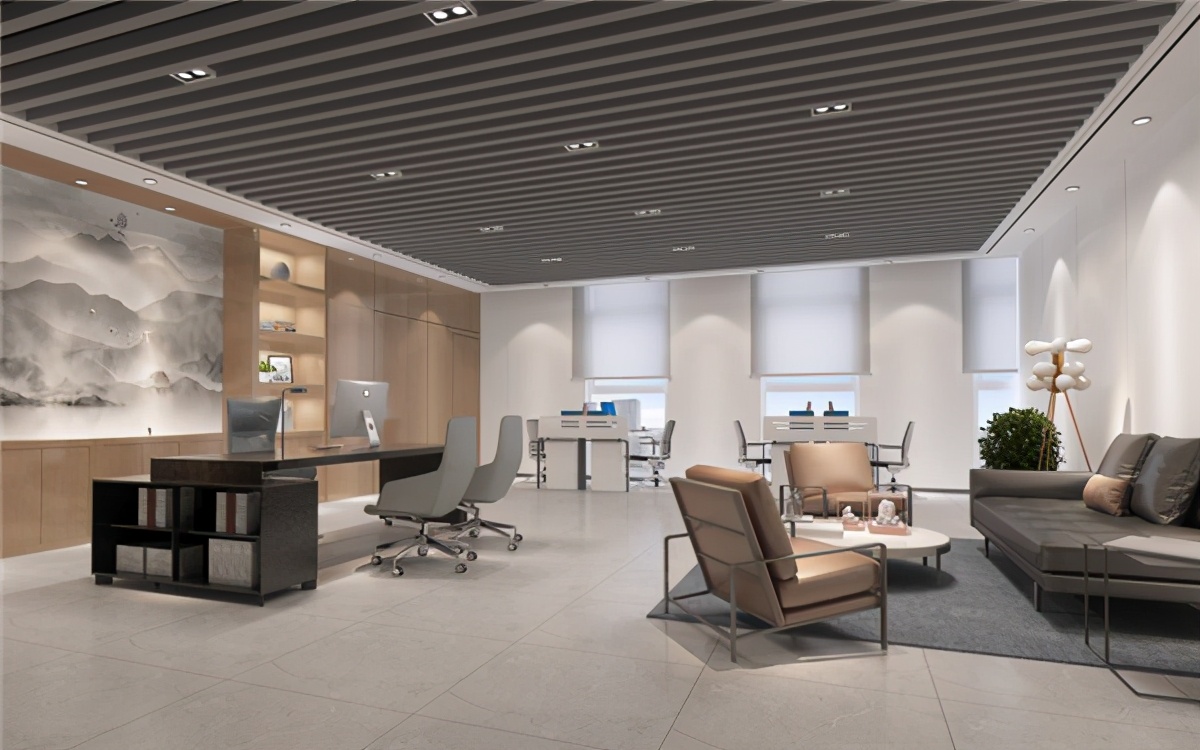 科技公司老板办公室装修,科技公司总经理办公室装修效果图
