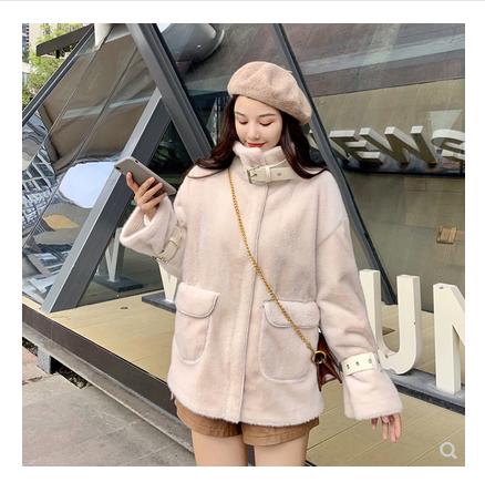 冬季韩版羊羔毛棉服,双面羊羔绒棉服推荐