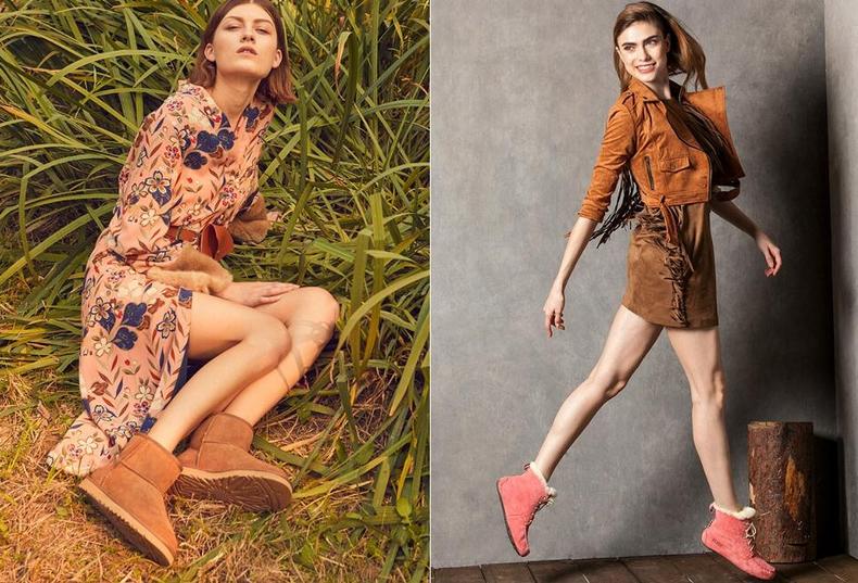 高颜值雪地马丁靴,超厚软底雪地靴