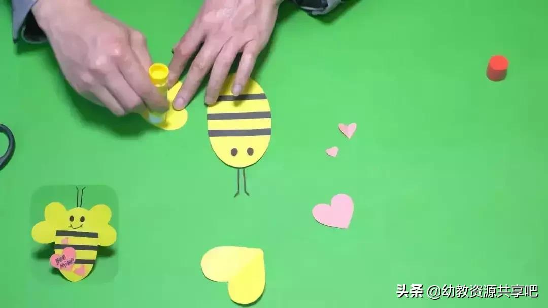 小蜜蜂手工制作可以戴头上的,小蜜蜂手工制作大全图片