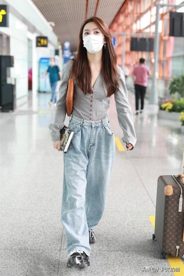 蔡文静紧身裤穿搭,蔡文静健身裤