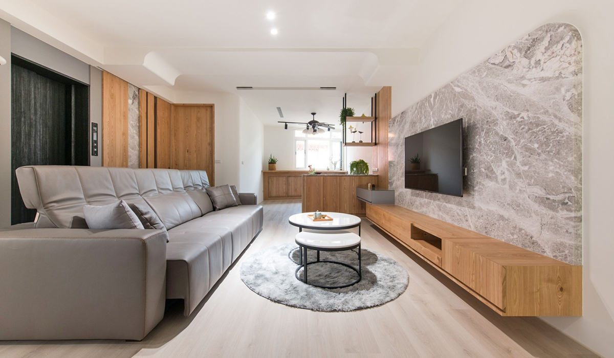 电视墙省钱又高级的设计,这才是简单实用的电视墙设计