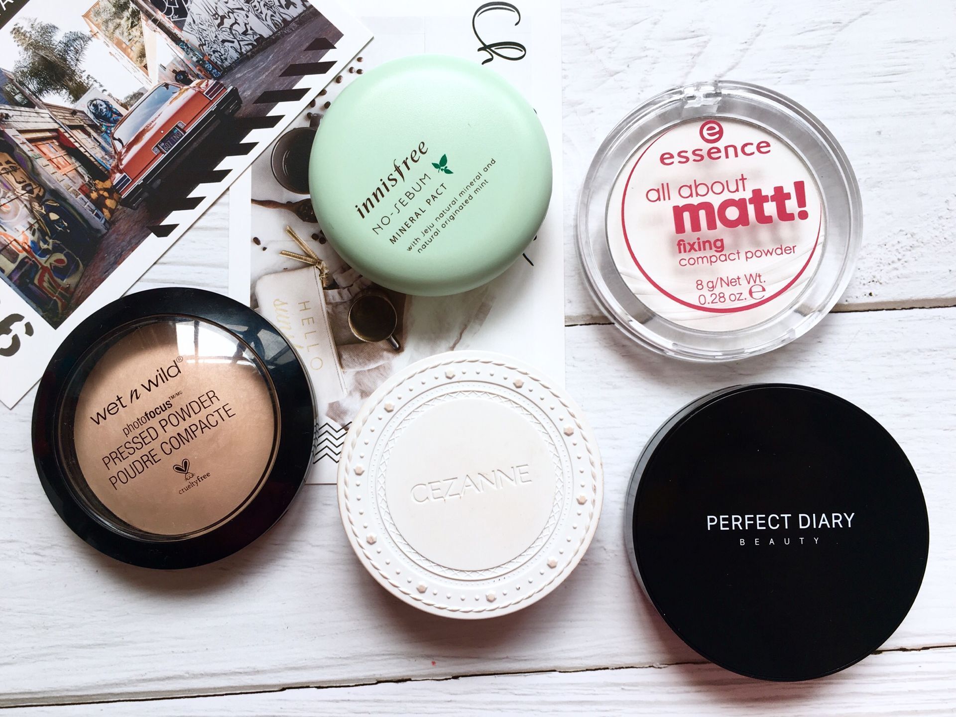 秋冬干皮定妆粉饼平价推荐,春夏定妆粉饼推荐