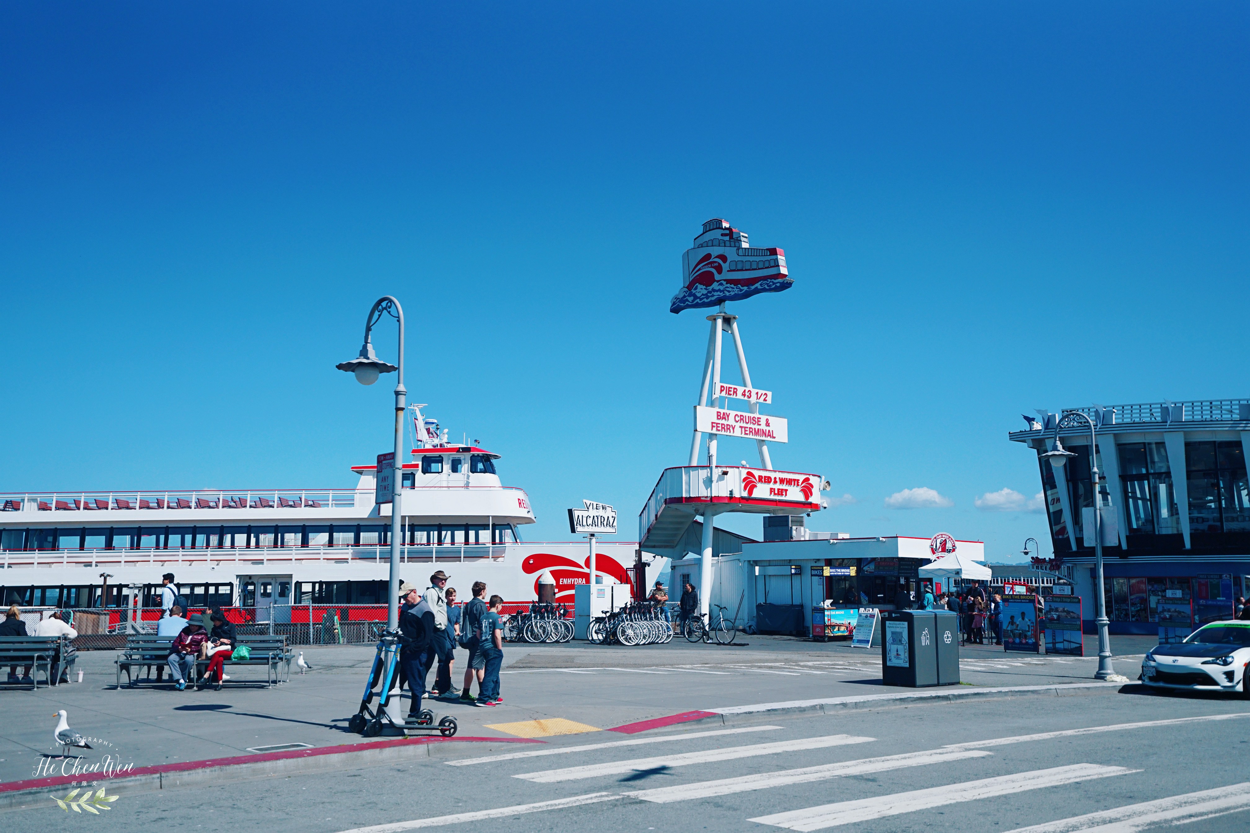 旧金山湾著名观光景点,旧金山渔人码头主要景点