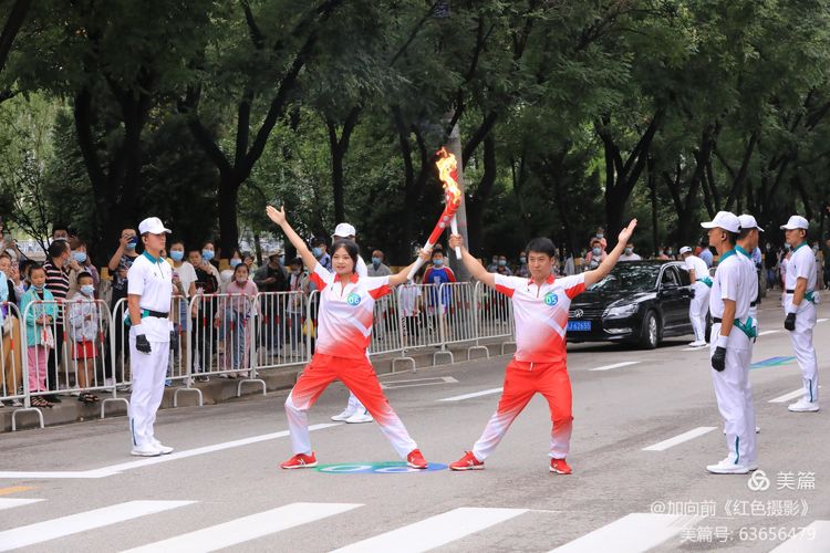 十四运会和残特奥会礼泉赛区,十四运会残特奥会火炬铜川传递