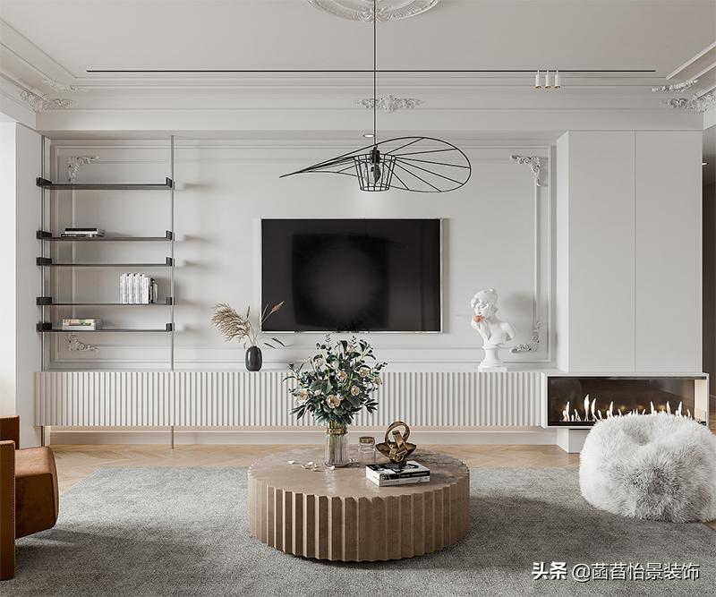 现代极简轻奢法式,不被定义的现代法式去繁杂存雅致