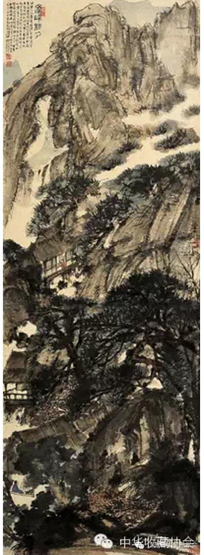 傅抱石1957年山水画价目表,傅抱石山水画欣赏