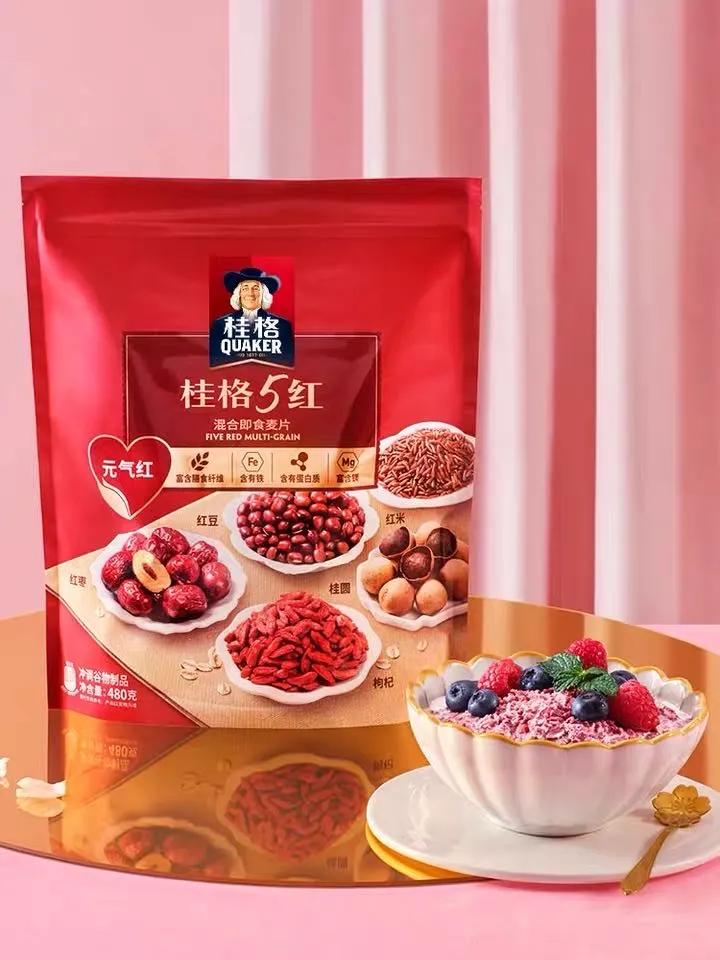 百事桂格即食燕麦片,桂格麦片国家品牌