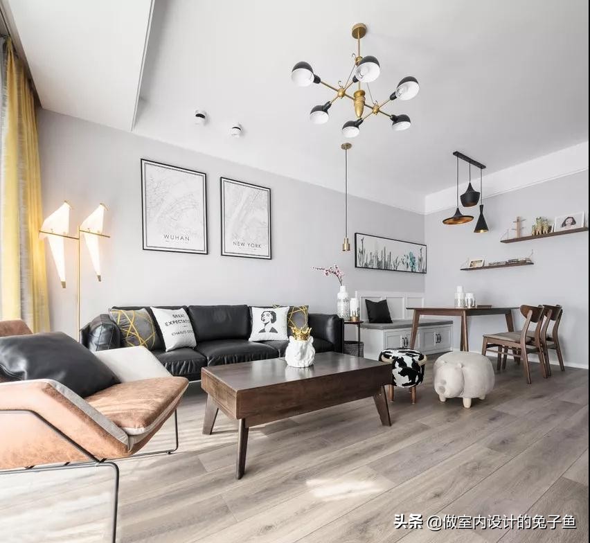 客厅和餐厅连在一起怎么搭配,客厅沙发和餐桌放一起如何搭配