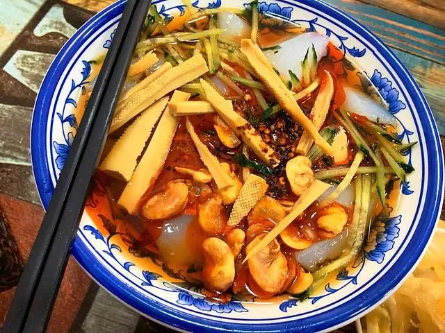 家乡美食正宗浑源凉粉纯手工制作,浑源凉粉的做法视频播放