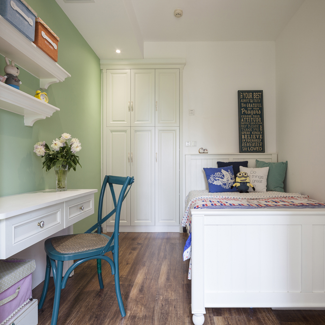 乳胶漆样板间,忙活半年终于装修完了