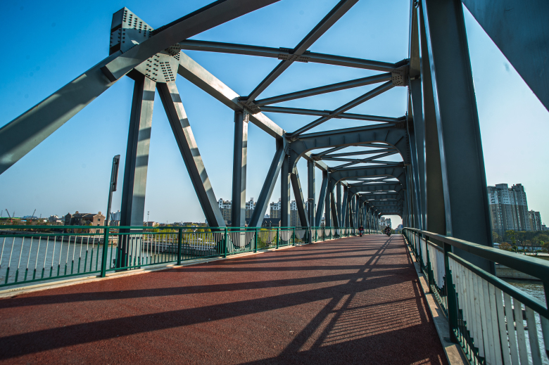 常州戚墅堰运河景观,常州运河公园景观