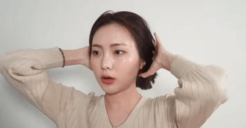 毛晓彤短发发型扎法,毛晓彤复古卷短发适合什么脸型