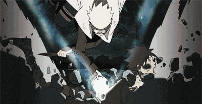 火影忍者带土真的要输了吗,水门卡卡西vs水门带土