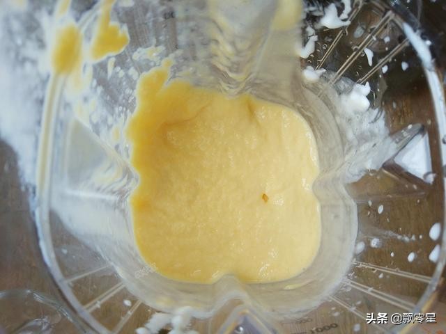 自制饮品芒果冰沙,芒果酸奶冰沙最好吃