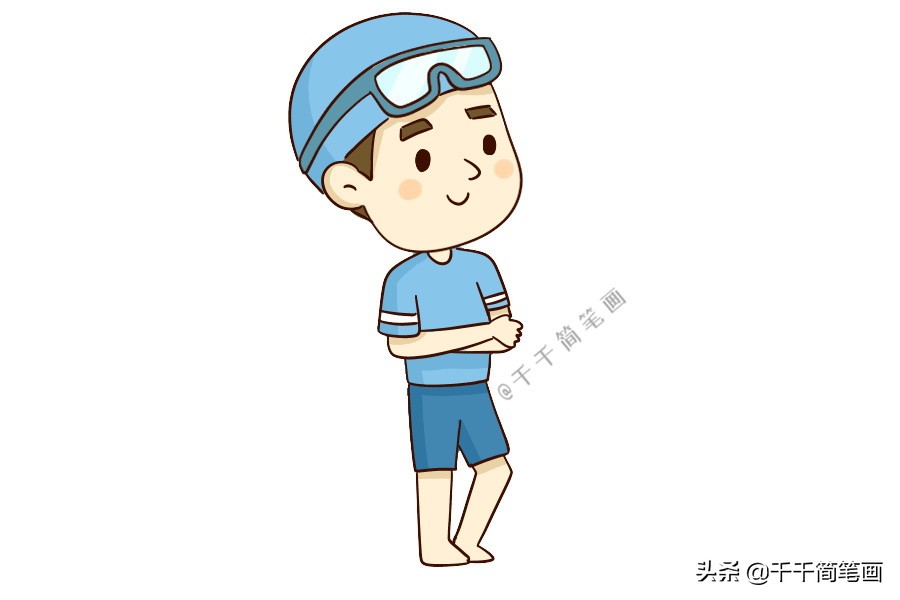 十个职业人物简笔画,q版人物女生可爱简笔画