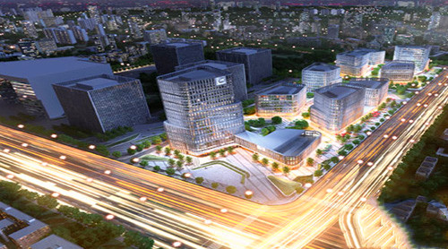 中航国际广场写字楼亦庄主街独栋组成