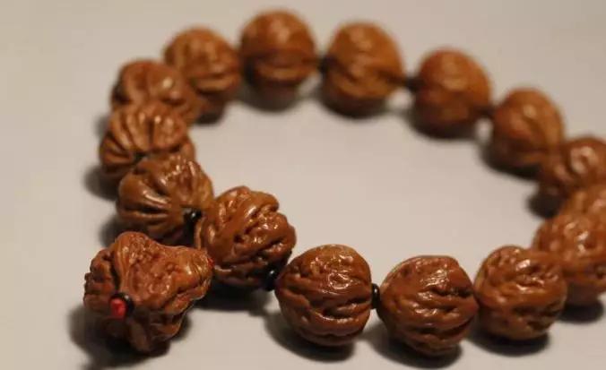 文玩手串核桃怎么上色快包浆快,文玩核桃小核桃