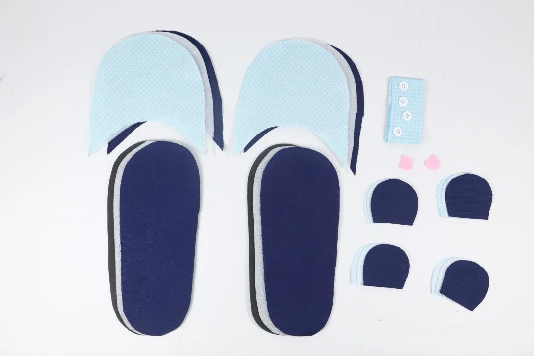 diy手工拖鞋教程全过程,布艺手工拖鞋的做法