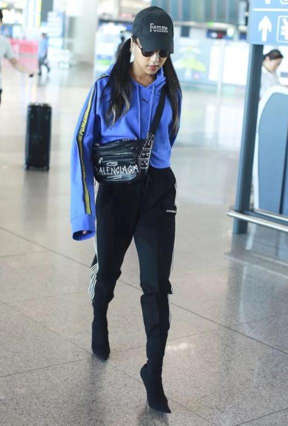 吉克隽逸穿长筒靴,吉克隽逸的穿搭