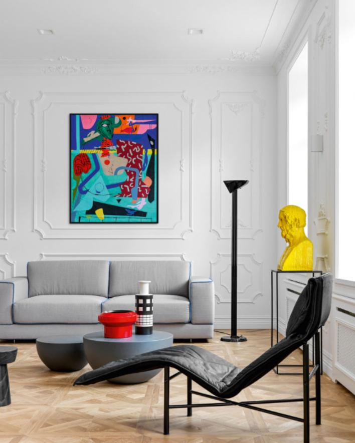 艺术感的精致公寓,摆满艺术品的别墅