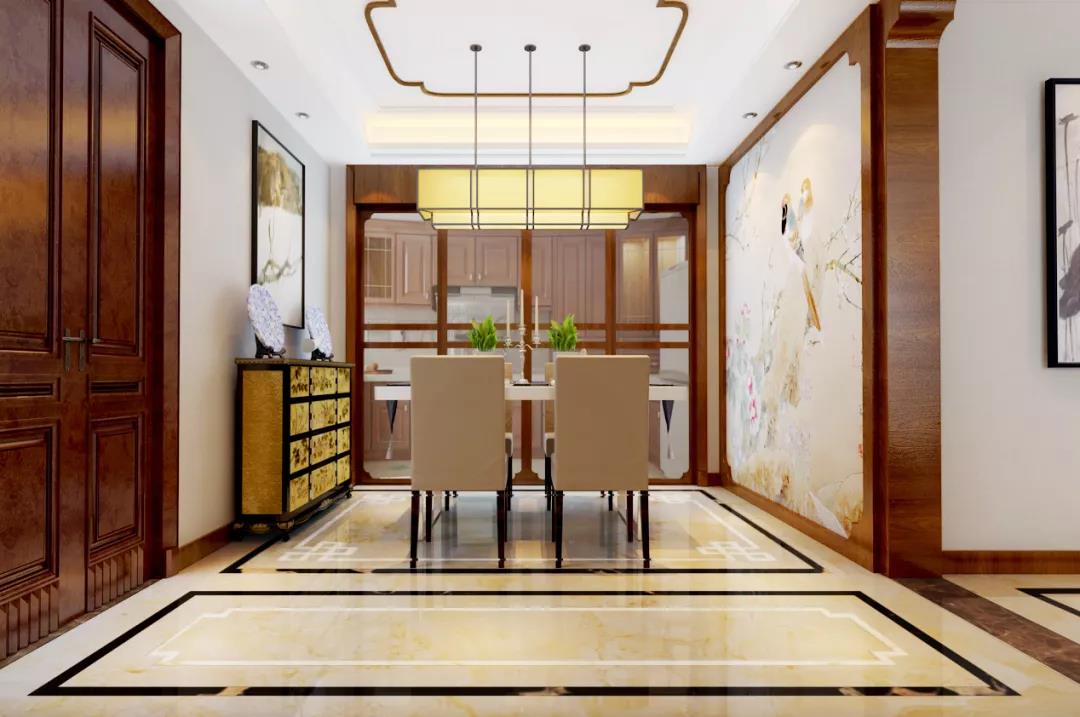 地矿家园户型效果图,新中式案例实景视频