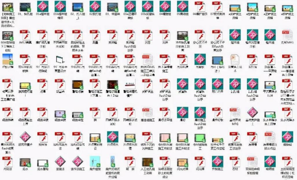 终于找全了！从开工到竣工的全套施工动画，施工细节完美呈现