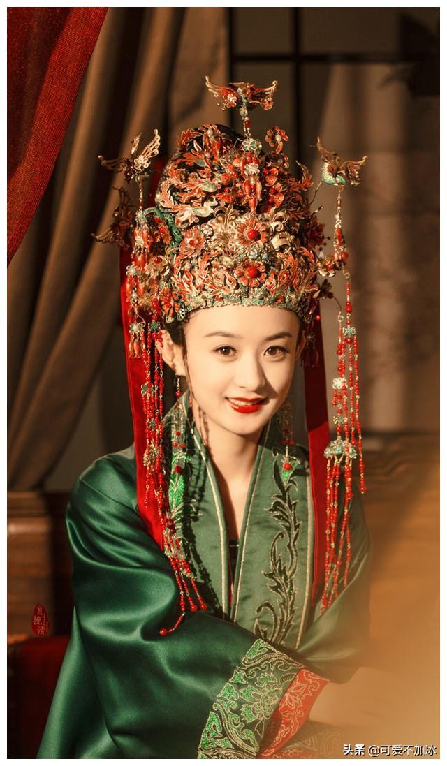 赵丽颖的古装造型很惊艳,赵丽颖五大经典古装造型