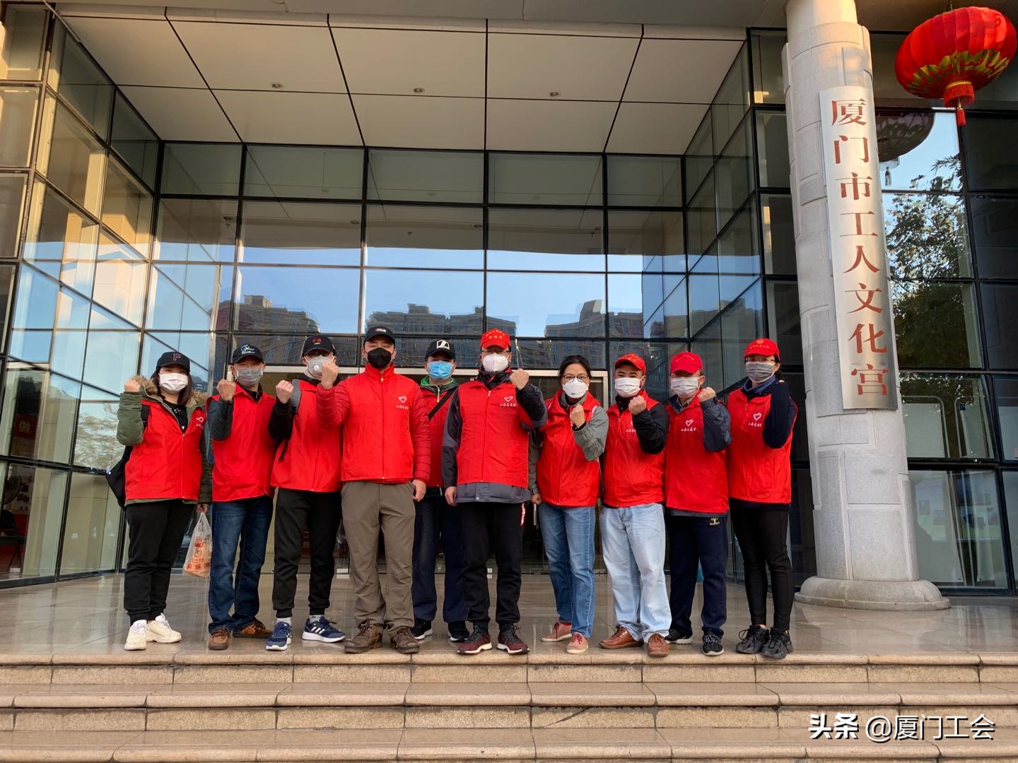 厦门湖里志愿者坚守战疫第一线,厦门总工会抗疫志愿者