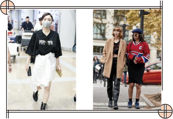 宽松t恤怎么塞衣角复古穿搭,韩版百搭t恤衣角打结神器收腰