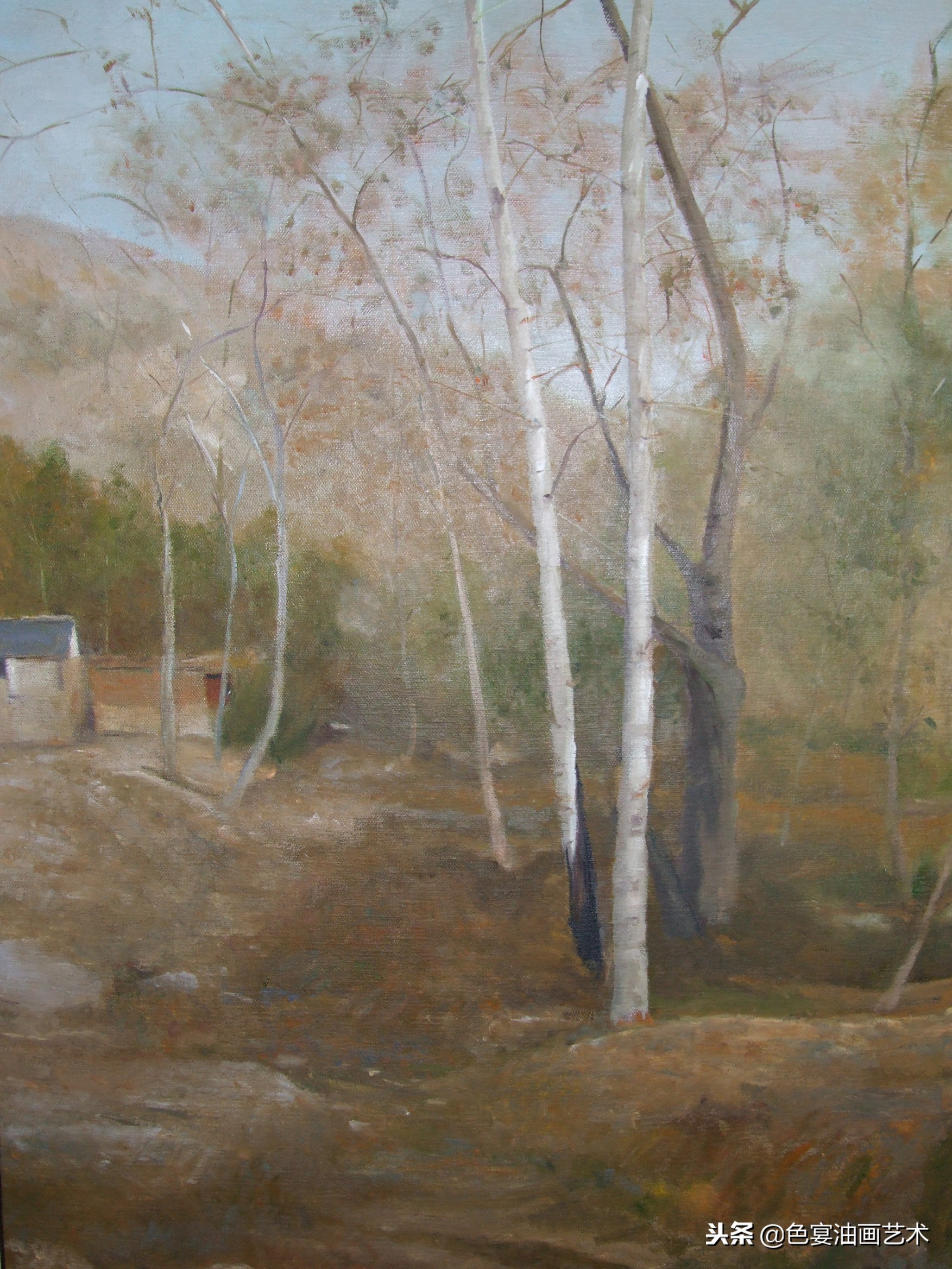 俄罗斯油画大师风景油画教程视频,油画大师油画风景创作教学视频