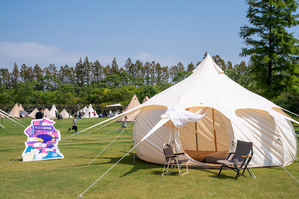 不一样的中秋回忆，来长兴岛郊野公园体验露营趴