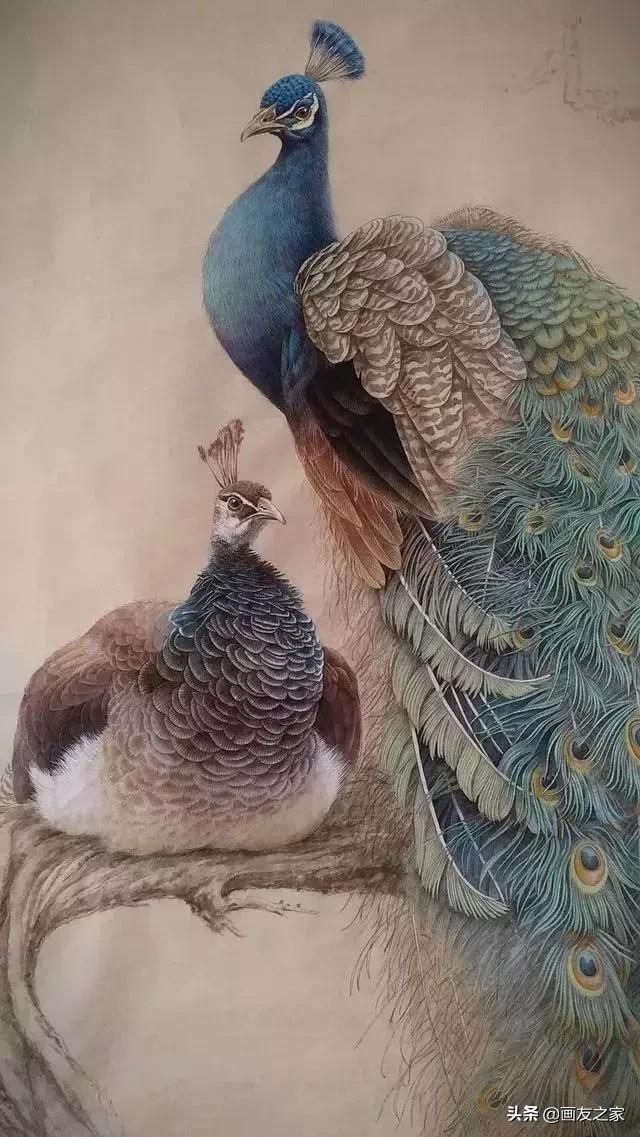 陈松岩工笔白描画全集,陈松岩工笔国画