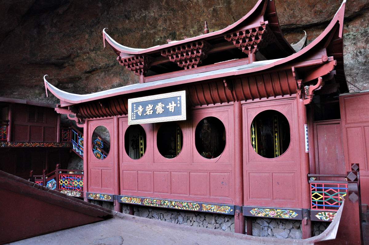 广西最神秘悬空寺,悬空寺神秘