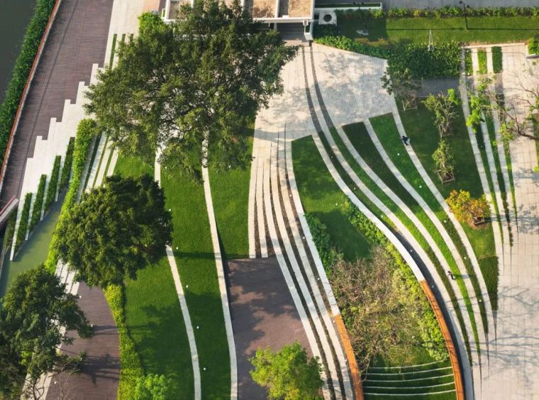 一条景观步道,一条景观路设计图片