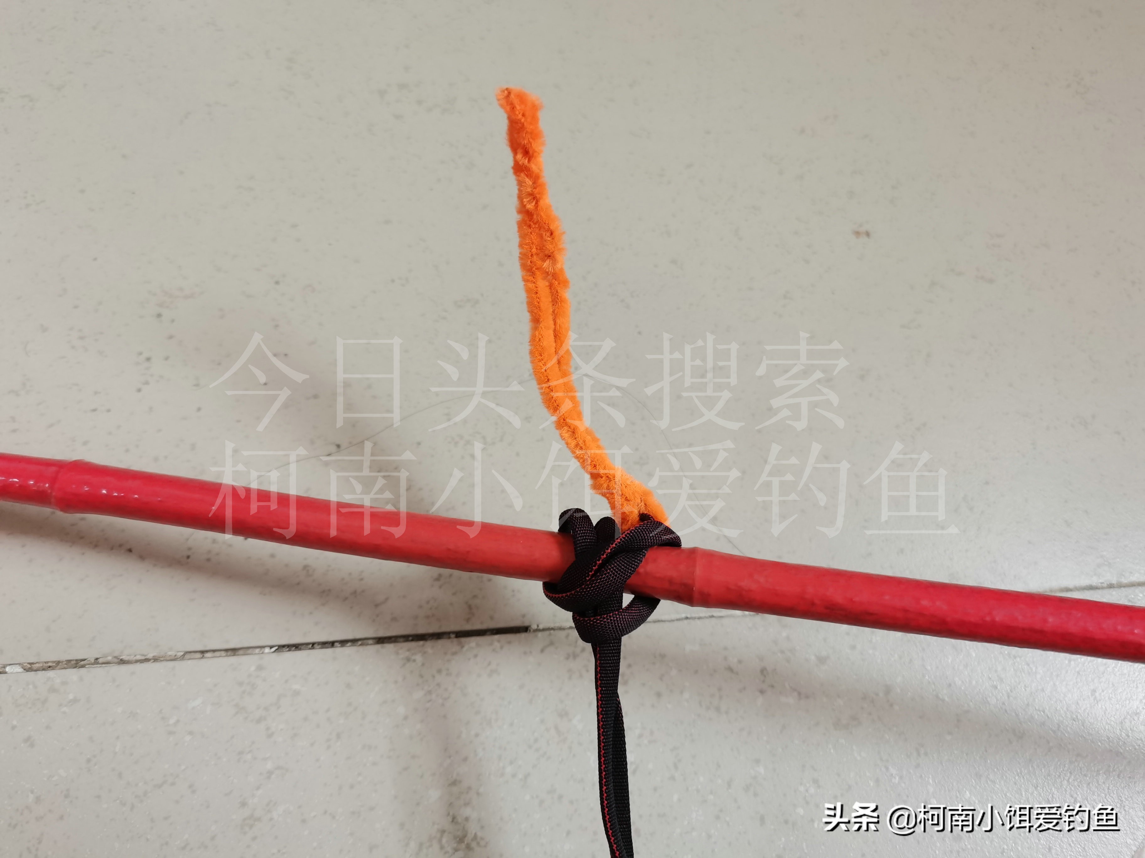 钓鱼大师绑钩方法,钓鱼的鱼线怎么打结