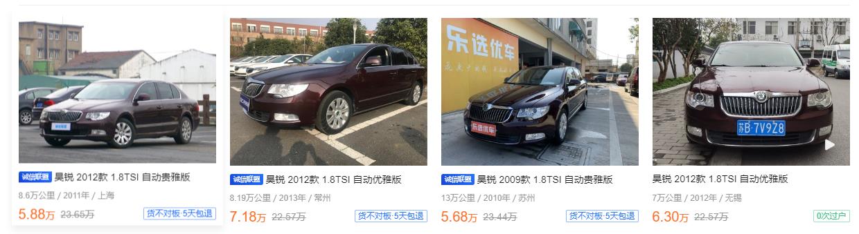 二手质量可靠的不保值好车推荐,什么车不保值适合买二手