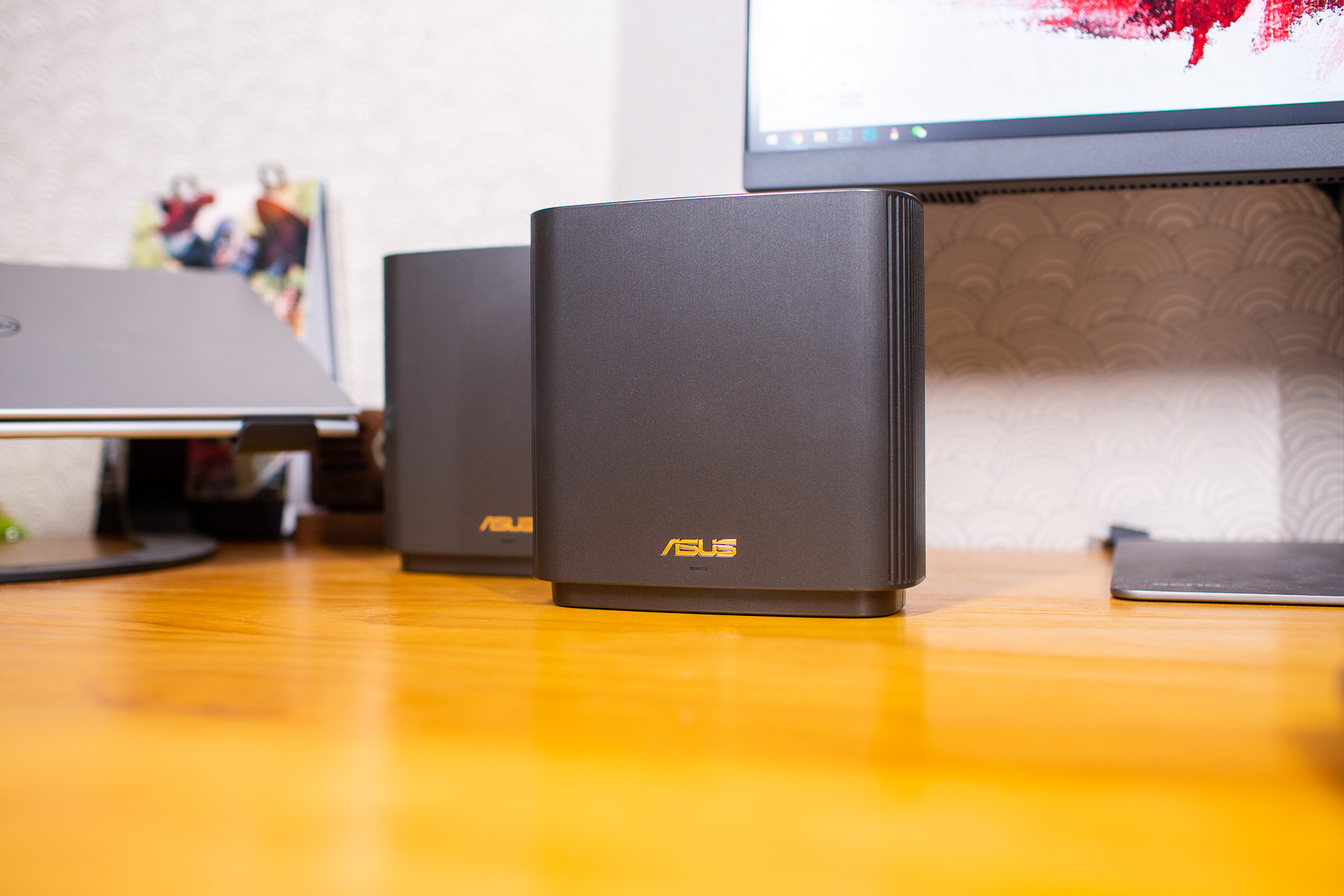 华硕灵耀ax6600有线mesh组网,华硕灵耀AX6600路由器