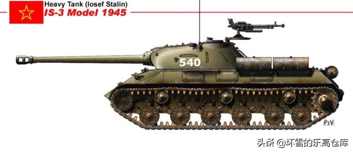 表现出色的过气产品：Cobi积木IS-3重型坦克评测