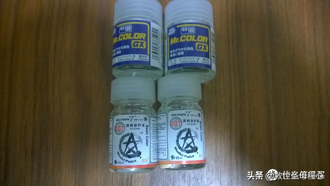 模型补色工具大全,模型专用颜料