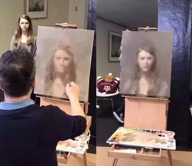 冷军的超写实绘画是造假的?画画40年代的作品都在这了,你来鉴别