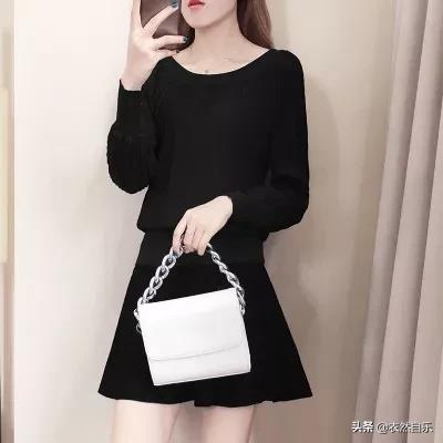 服装新款减龄显瘦短裙,服装女装时尚气质小个子短裙