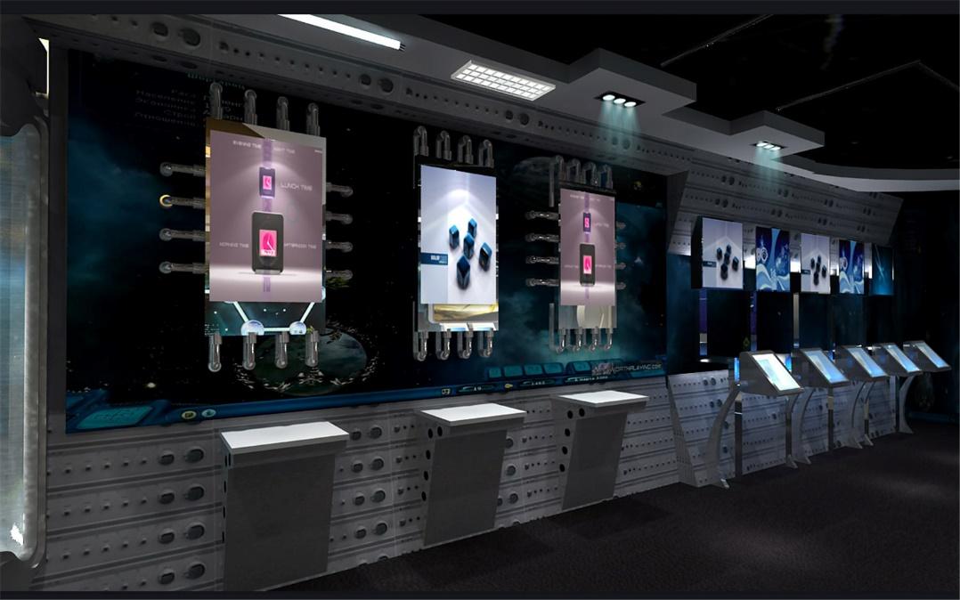 三铭科技案例之龙岗坂田“智慧社区”多媒体展厅