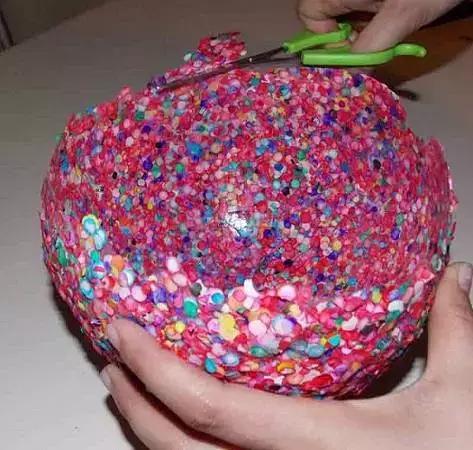 幼儿园气球手工贴画,气球创意手工