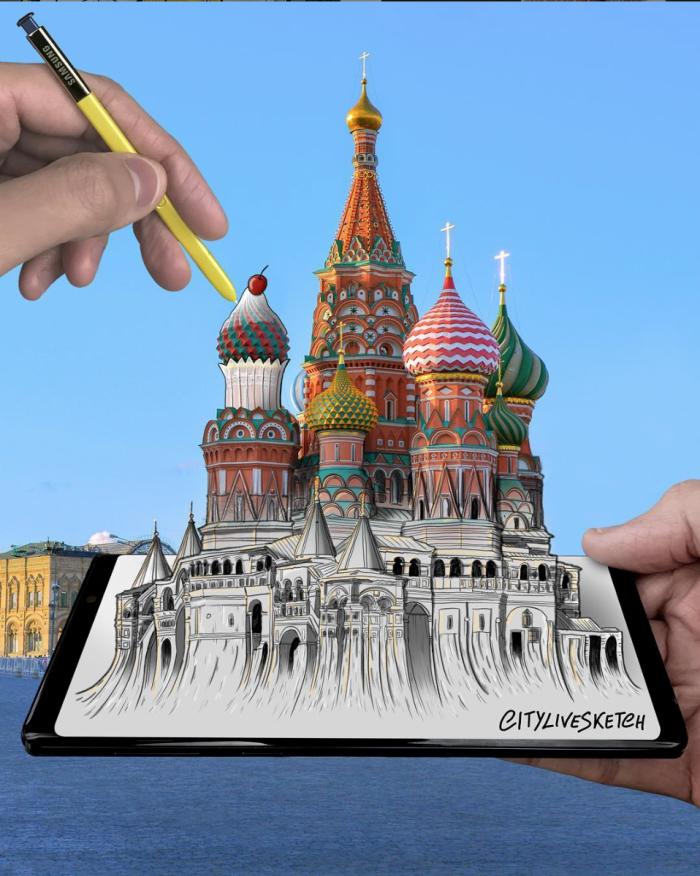 超逼真3d绘画集锦,惊人的3d绘画太逼真了